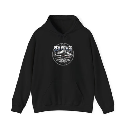 Sea Power: Defending Freedom Worldwide Hoodie