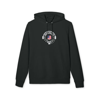 Heard Helper Saved Hoodie — American Flag Support Hoodie