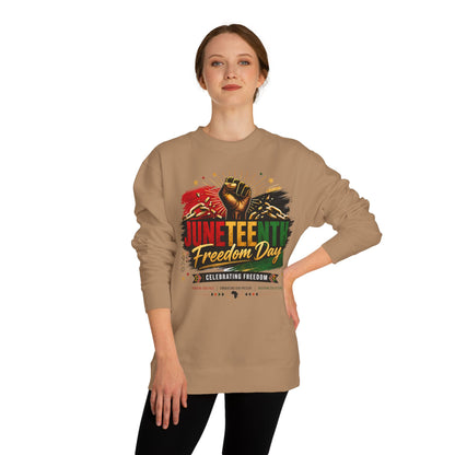 Juneteenth Freedom Day Sweatshirt — Celebrating Freedom Crewneck