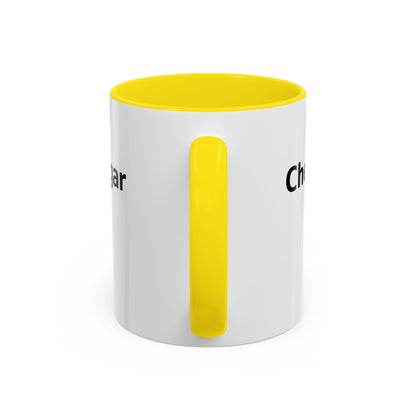 Coffee Mug — “Checking My Blood Sugar Like It’s My Job” Accent Mug (11/15 oz)