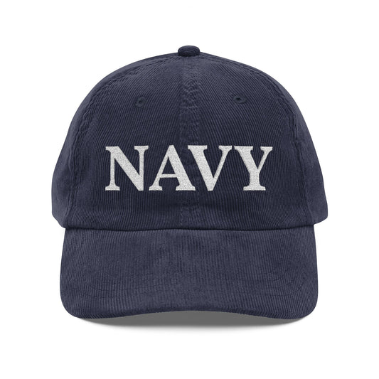 Vintage Corduroy Cap (Embroidery)