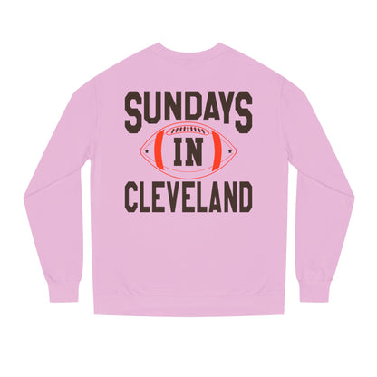Sundays in Cleveland Football Sweatshirt