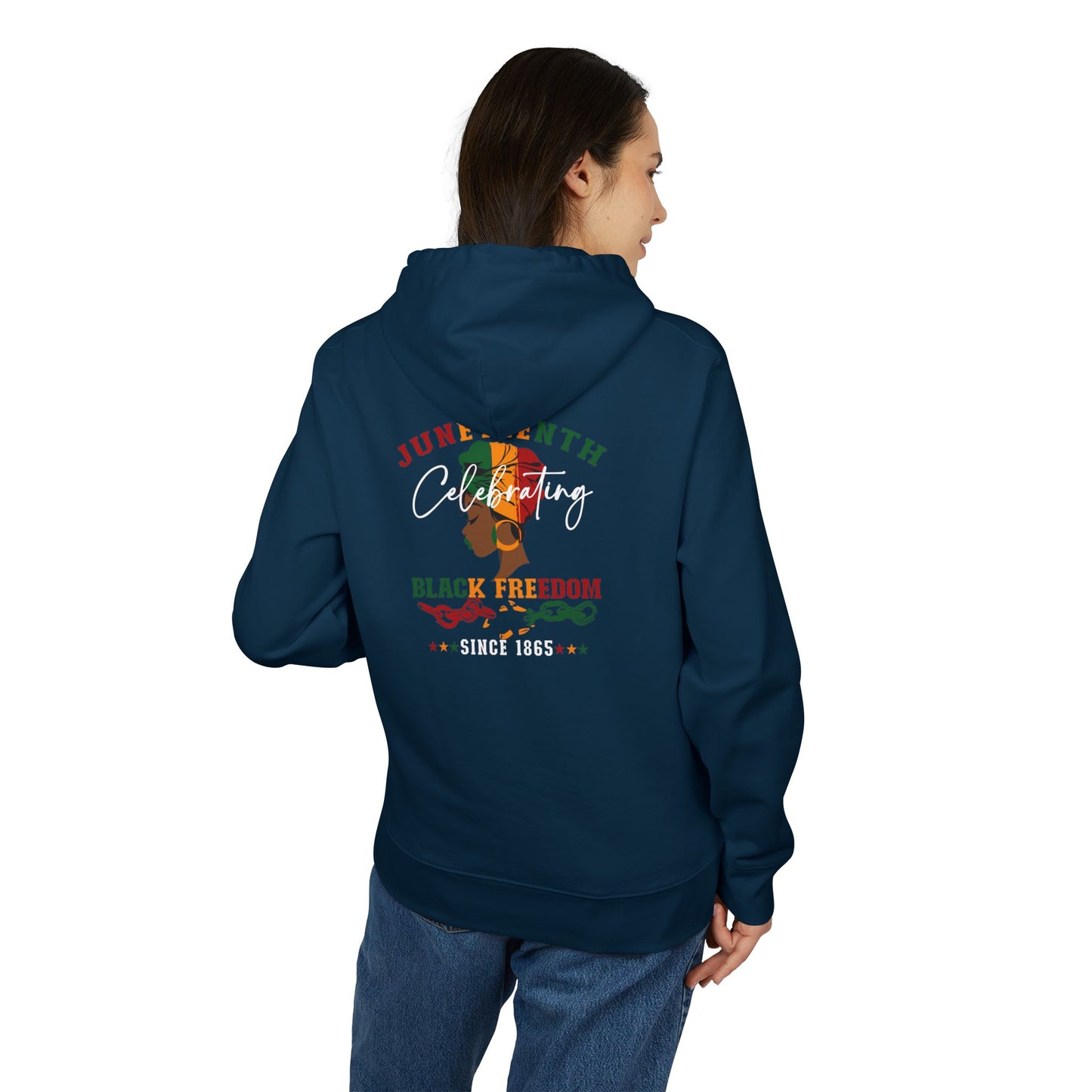 Juneteenth Celebration Hoodie — Black Freedom Since 1865