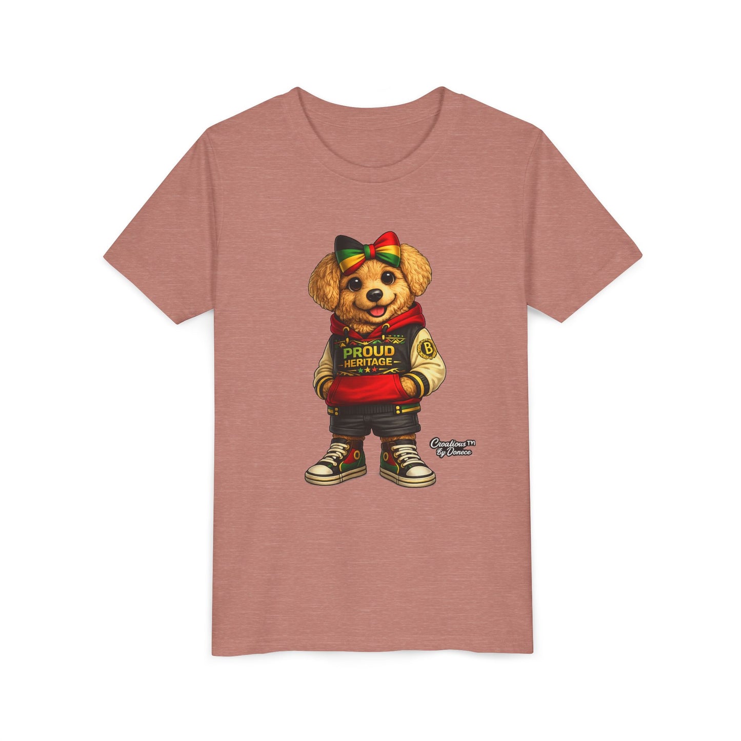 Kids Rasta Bear 'Proud Heritage' Tee