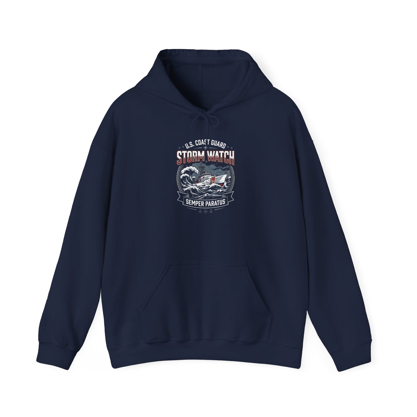U.S Coast Guard Storm Watch Semper Paratus Hoodie