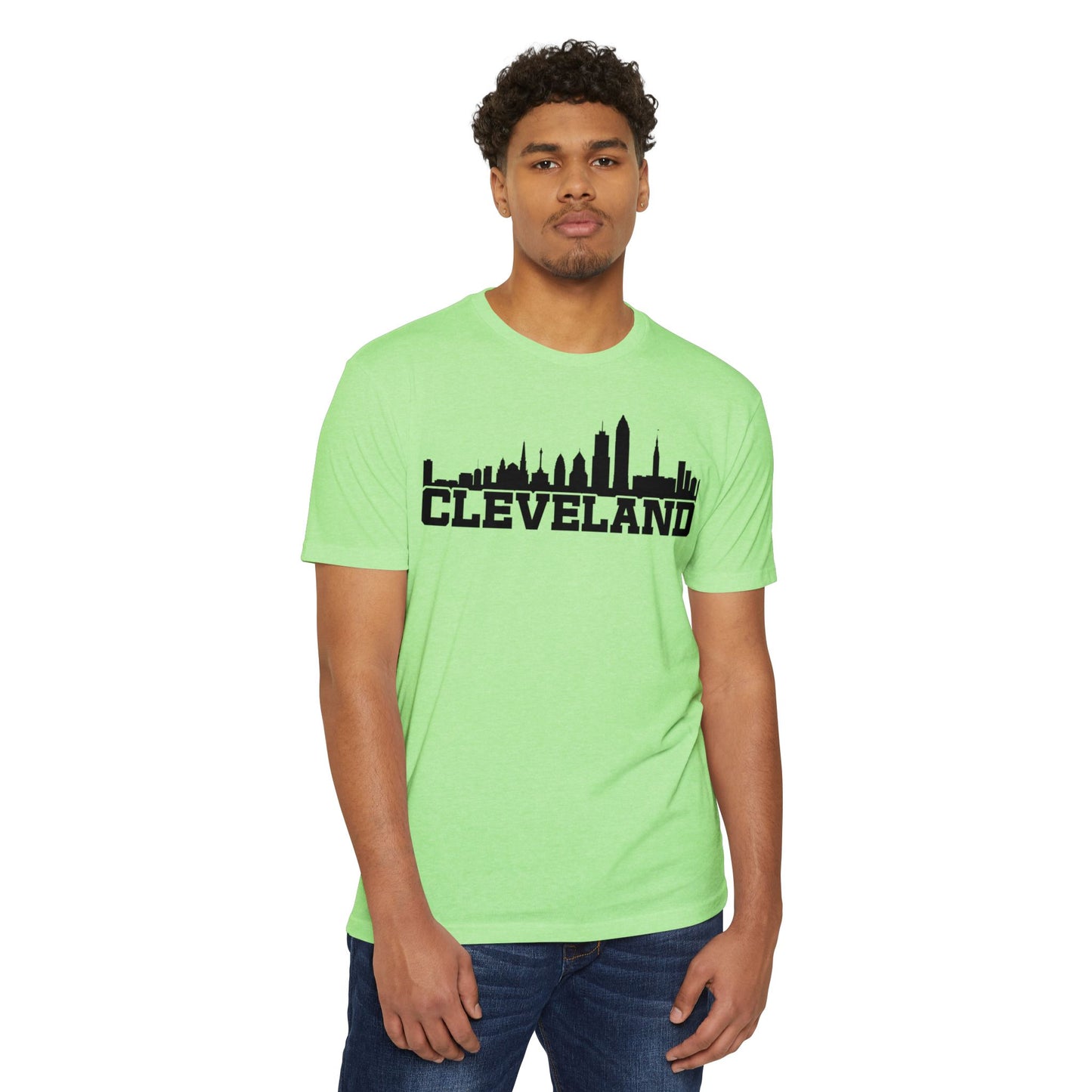 Cleveland Skyline T-Shirt — Retro City Silhouette Tee