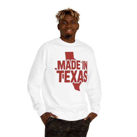 Made in Texas Sweatshirt — Retro State Pride Crewneck