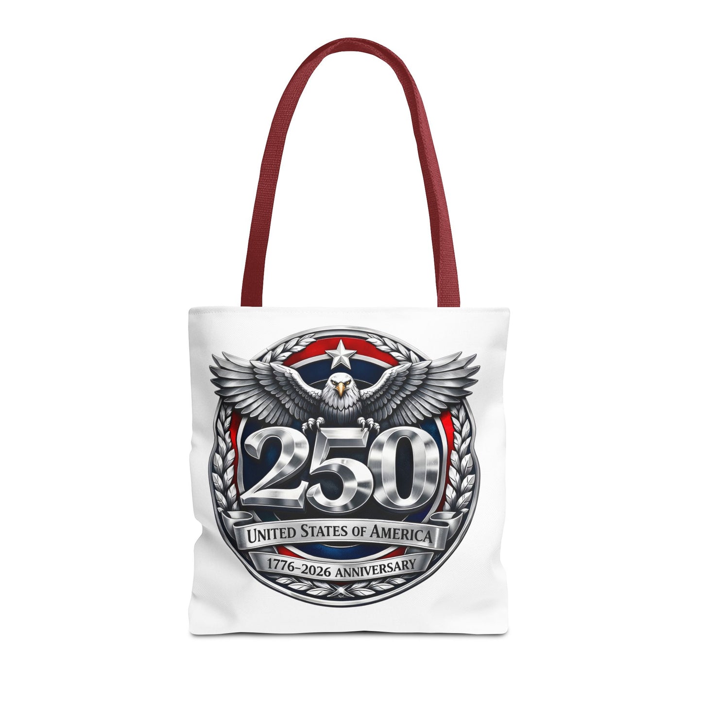 250th USA Anniversary Tote Bag — Patriotic Eagle 1776–2026 Commemorative Tote