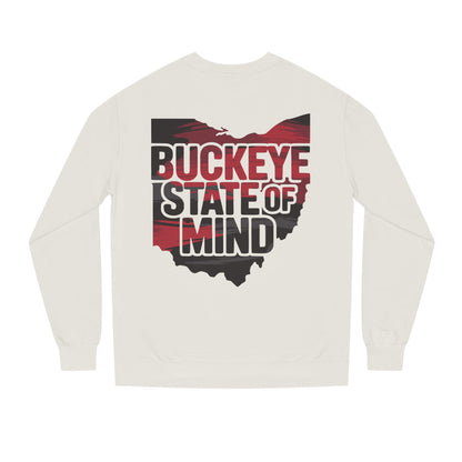 Buckeye State of Mind Sweatshirt — Ohio Vintage Crewneck for Fans