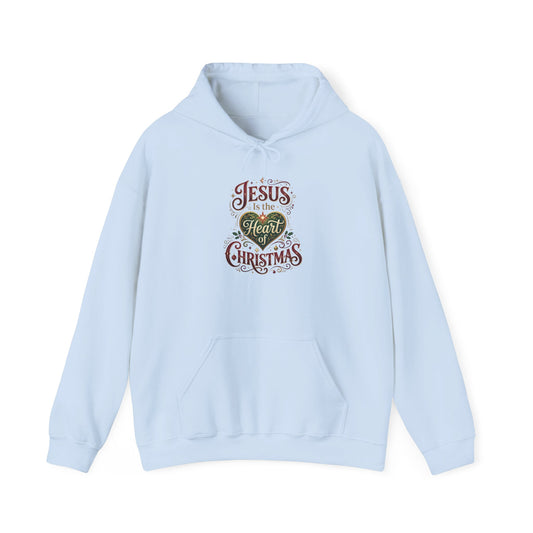 Jesus Is the Heart of Christmas Hoodie