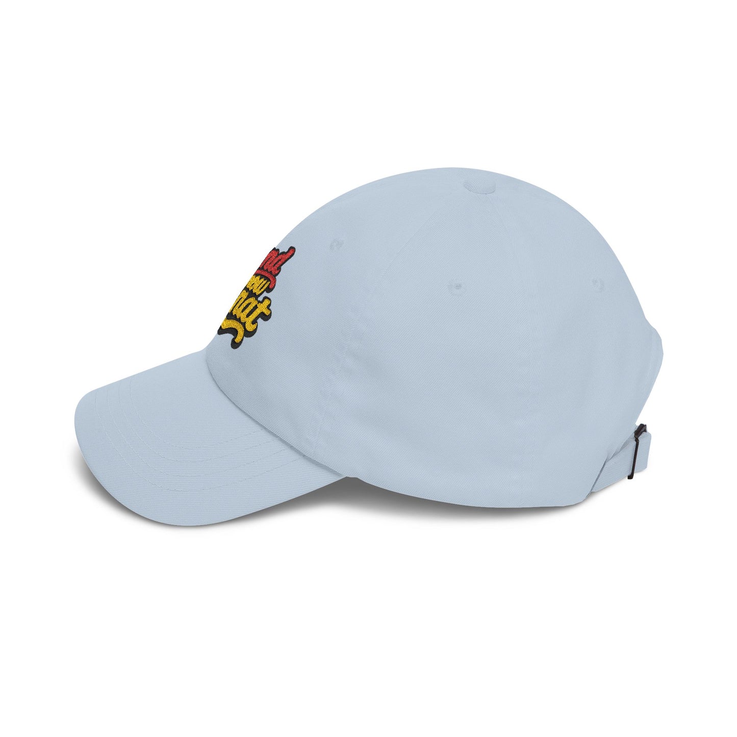 Dad Cap — 'And Now What' Retro Script Embroidered Baseball Hat