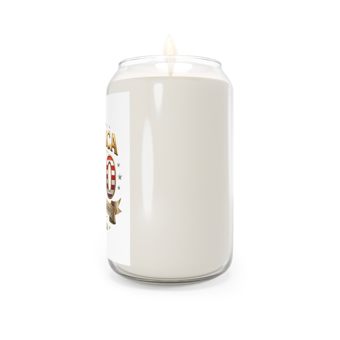 America 250 Soy Candle — "Built by Generations" Patriotic Scented Candle 13.75oz