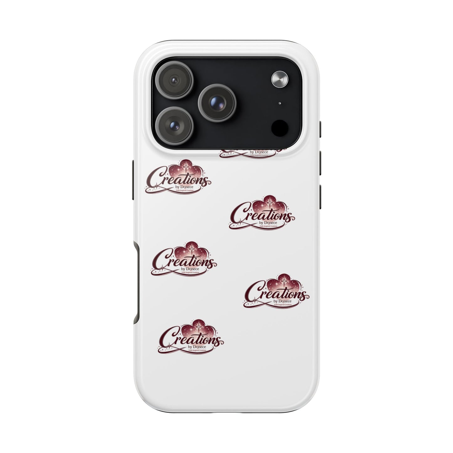 Logo Pattern Tough Phone Case — Creations Repeat Design
