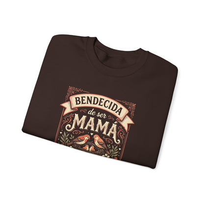 Bendecida de Ser Mamá Sweatshirt