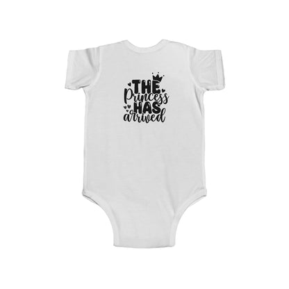 Baby Bodysuit - "The Princess Has Arrived" Newborn Onesie