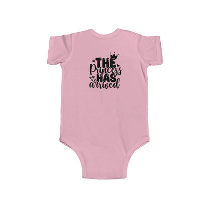 Baby Bodysuit - "The Princess Has Arrived" Newborn Onesie
