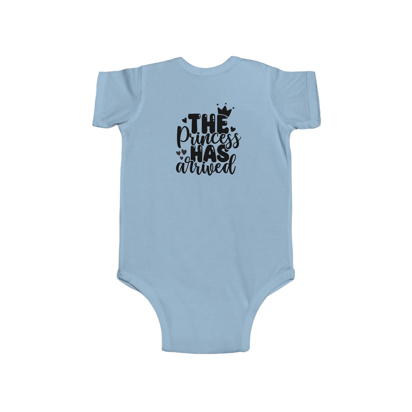 Baby Bodysuit - "The Princess Has Arrived" Newborn Onesie