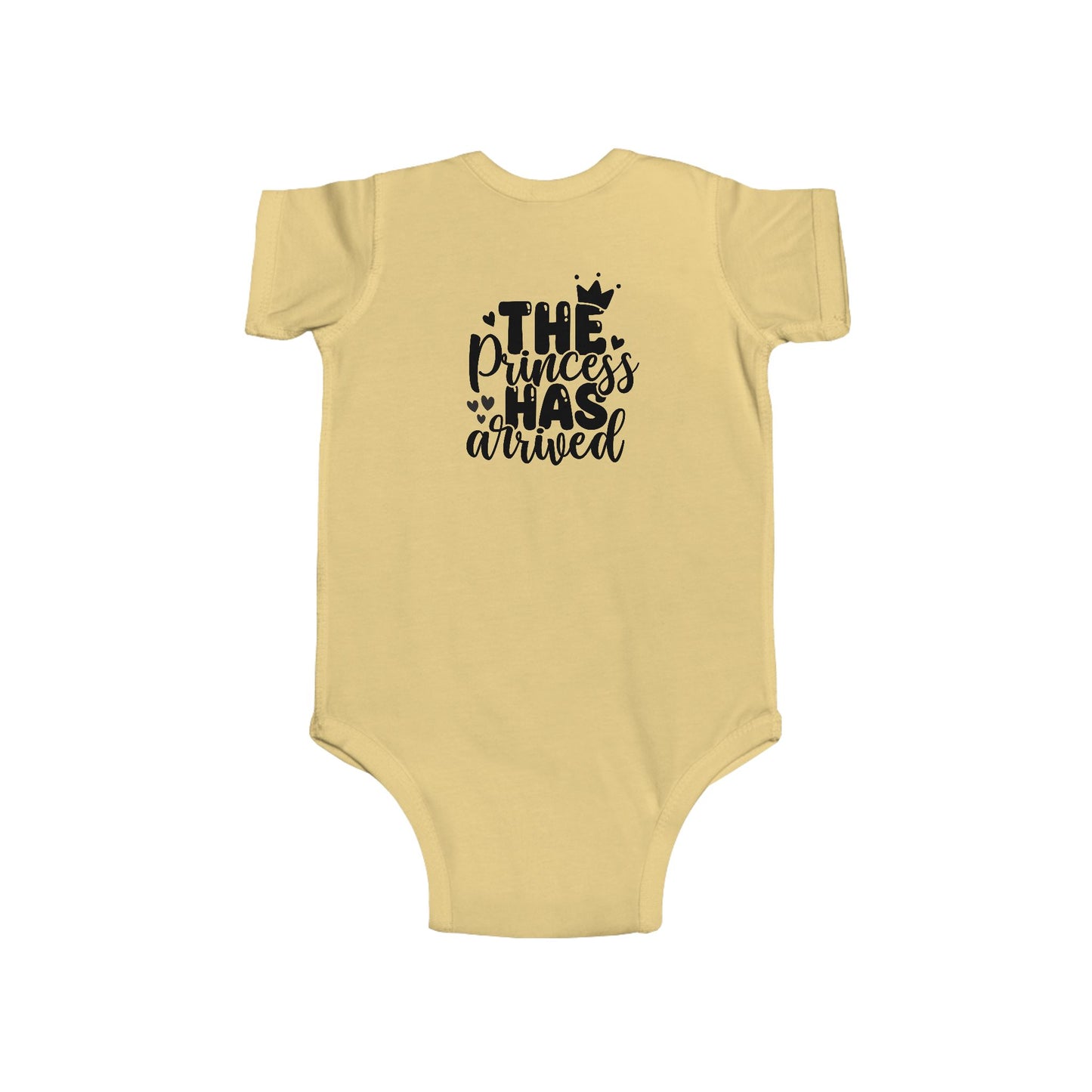 Baby Bodysuit - "The Princess Has Arrived" Newborn Onesie