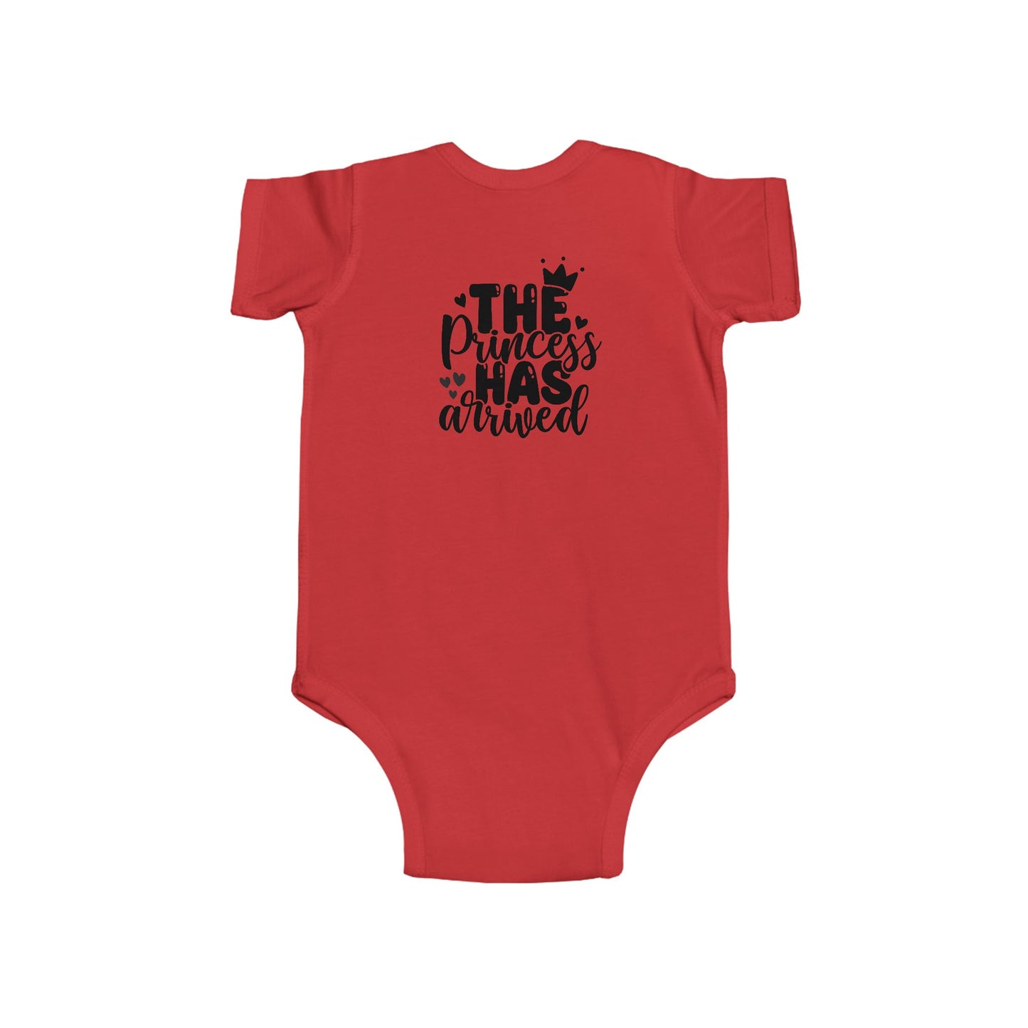 Baby Bodysuit - "The Princess Has Arrived" Newborn Onesie