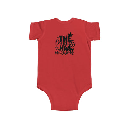 Baby Bodysuit - "The Princess Has Arrived" Newborn Onesie