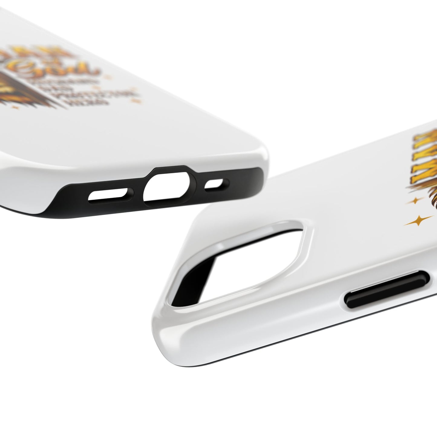 Man of God Lion Phone Case — ‘Man of God’ Christian Protector Dad Gift