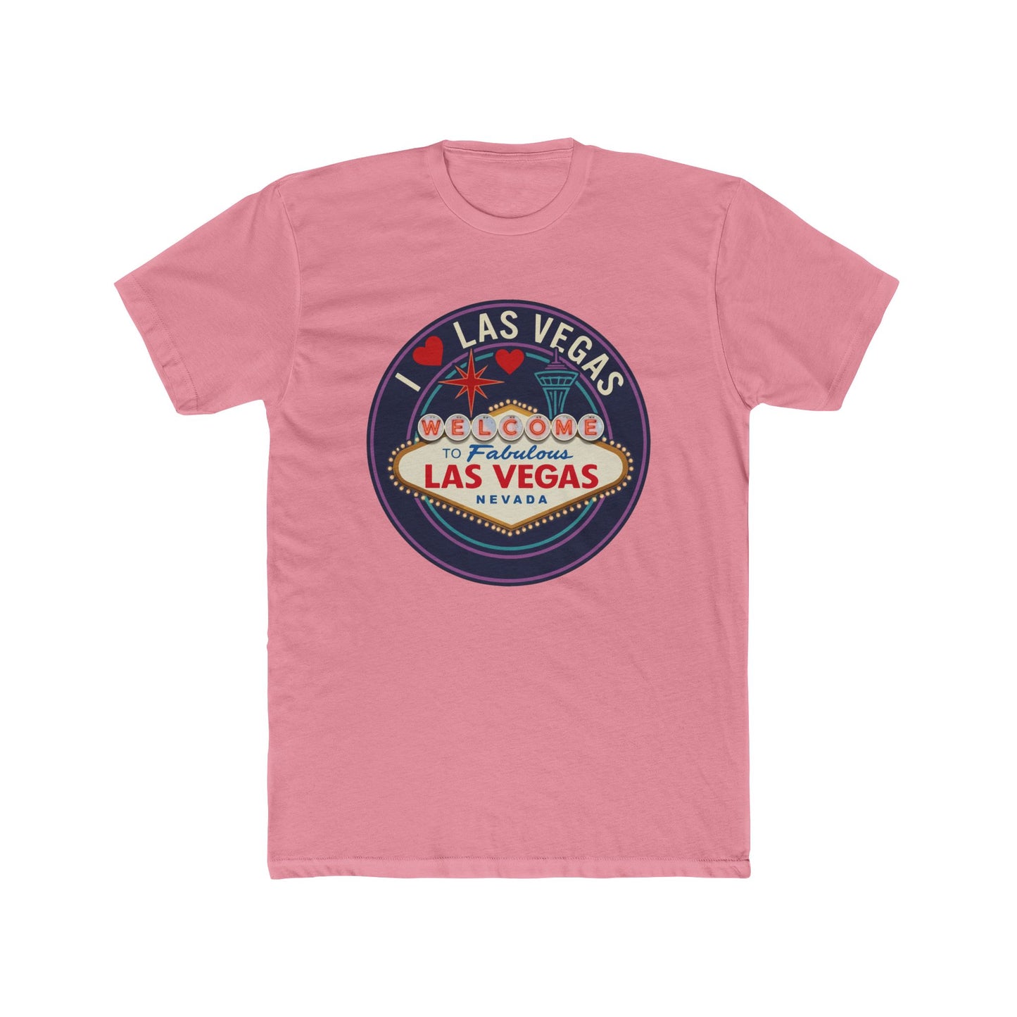 Las Vegas Retro Sign T-Shirt — Welcome to Fabulous Las Vegas Graphic Tee