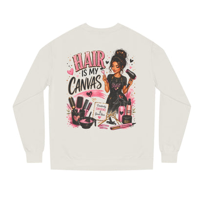 Hair Is My Canvas Sweatshirt
