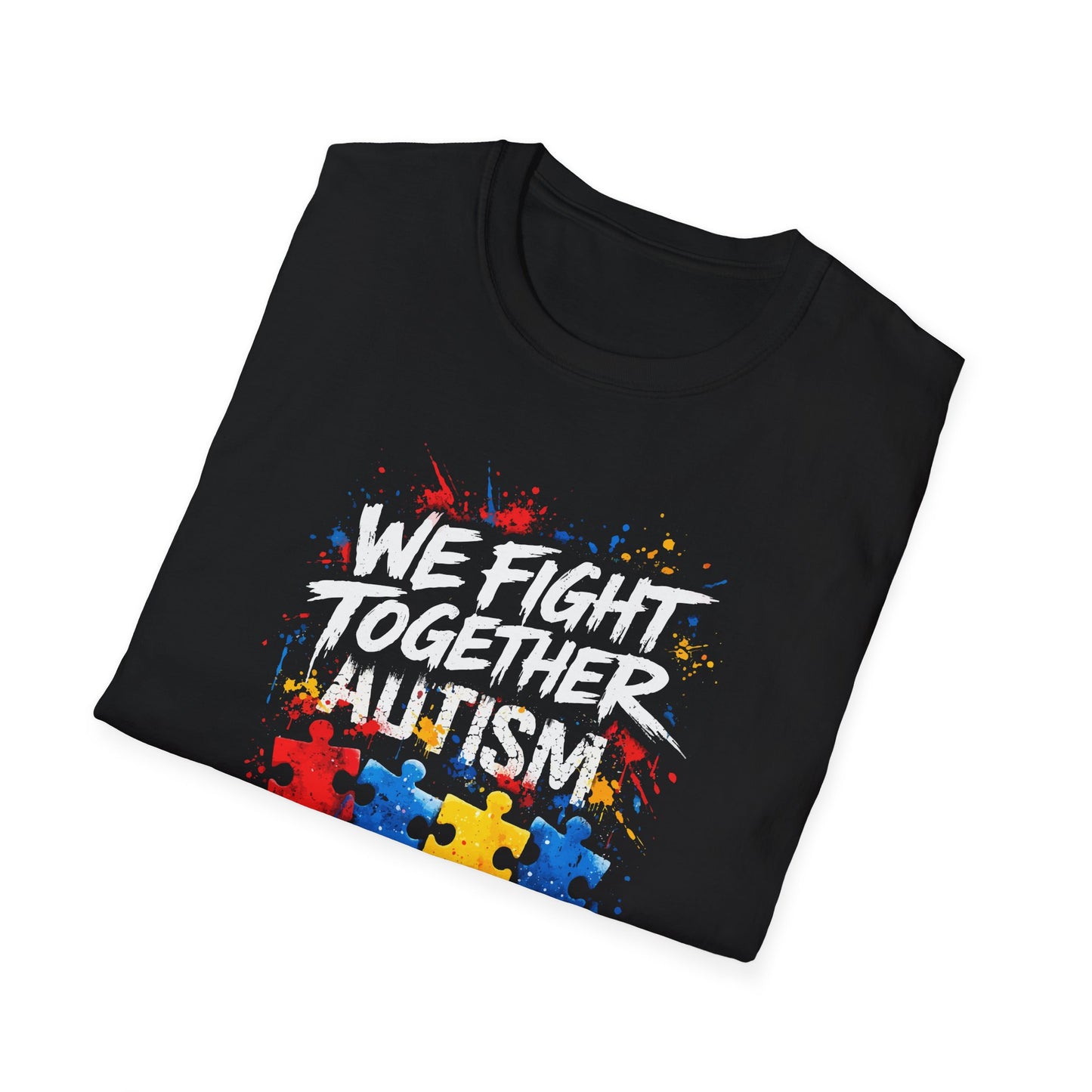 We Fight Together Autism T-Shirt