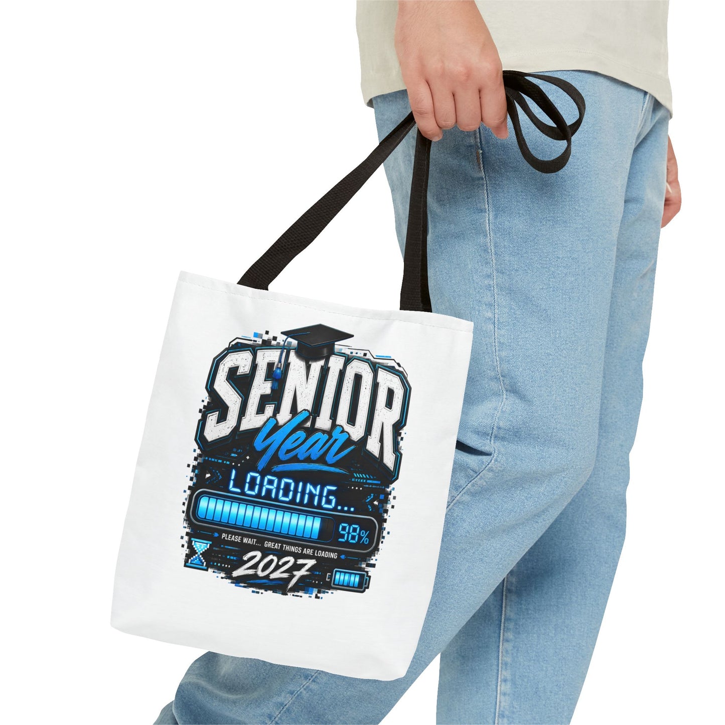 Senior Year Loading 2027 Tote Bag