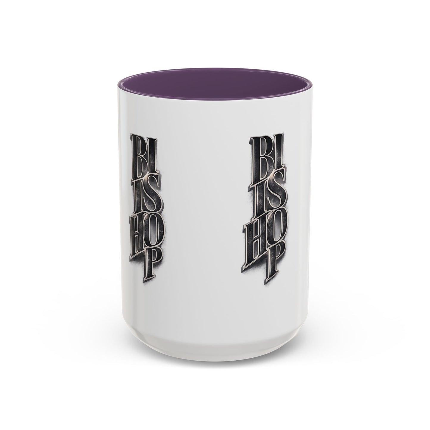 Bishop Vertical Logo Accent Coffee Mug — 11/15oz