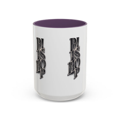 Bishop Vertical Logo Accent Coffee Mug — 11/15oz
