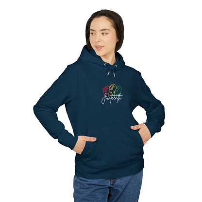 Juneteenth Hoodie – Pastel Fist Design