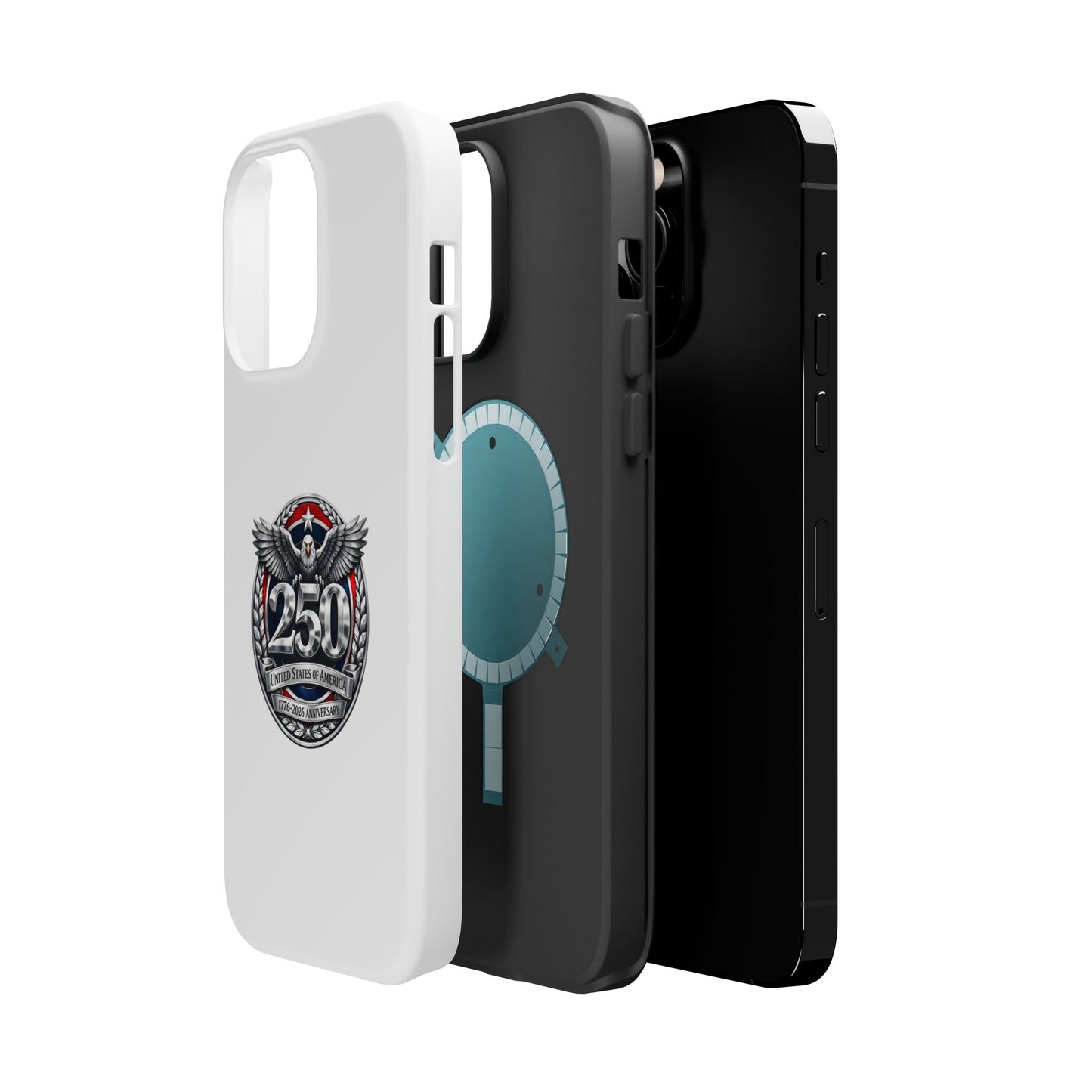 iPhone Magnetic Impact Case — 250th Anniversary Eagle Badge Design