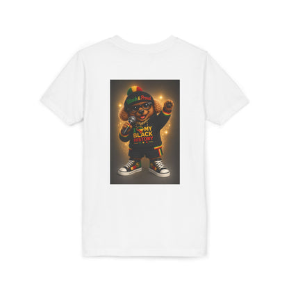 Youth Tee — My Black History Kid Graphic T-Shirt