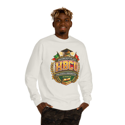 HBCU Crest Sweatshirt — Historically Black Colleges & Universities Crewneck