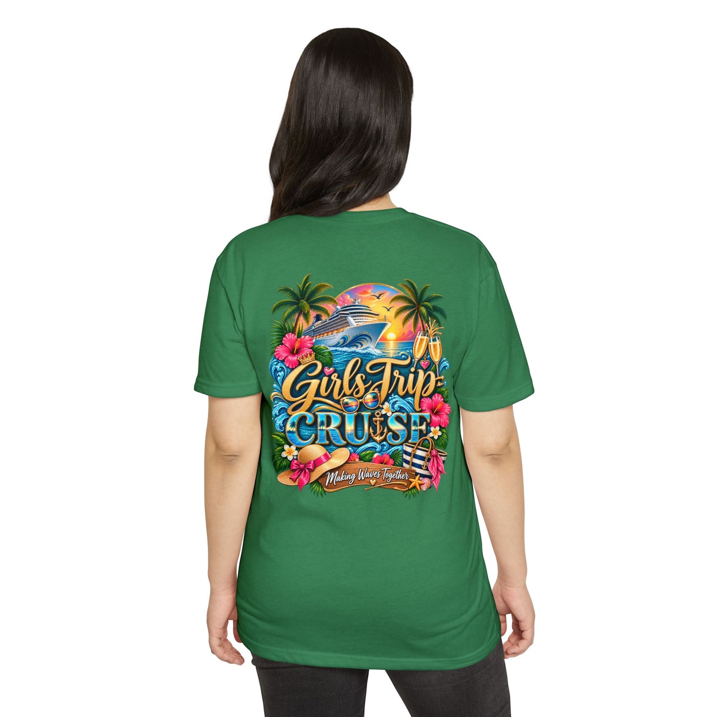 Girls Trip Cruise T-Shirt — Tropical Vacation Graphic Tee