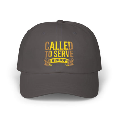 Dad Cap — "Called to Serve" Embroidered Church Ministry Hat