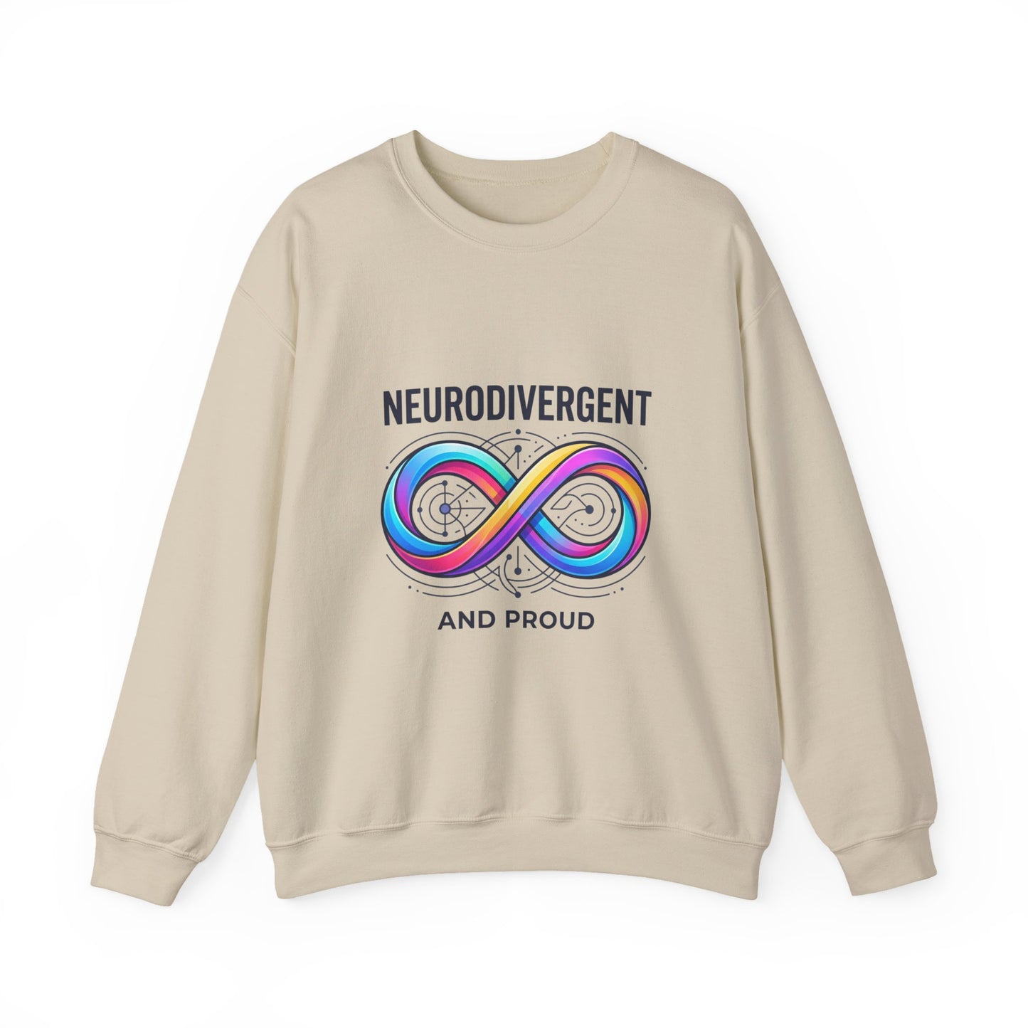 Neurodivergent and Proud Sweatshirt | autistic pride, identity-first