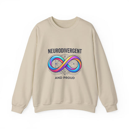 Neurodivergent and Proud Sweatshirt | autistic pride, identity-first