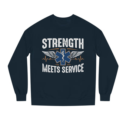 EMT Strength Meets Service Sweatshirt