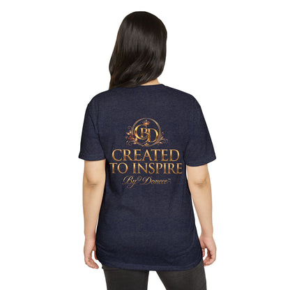 Created to Inspire T-Shirt — Inspirational Graphic Tee