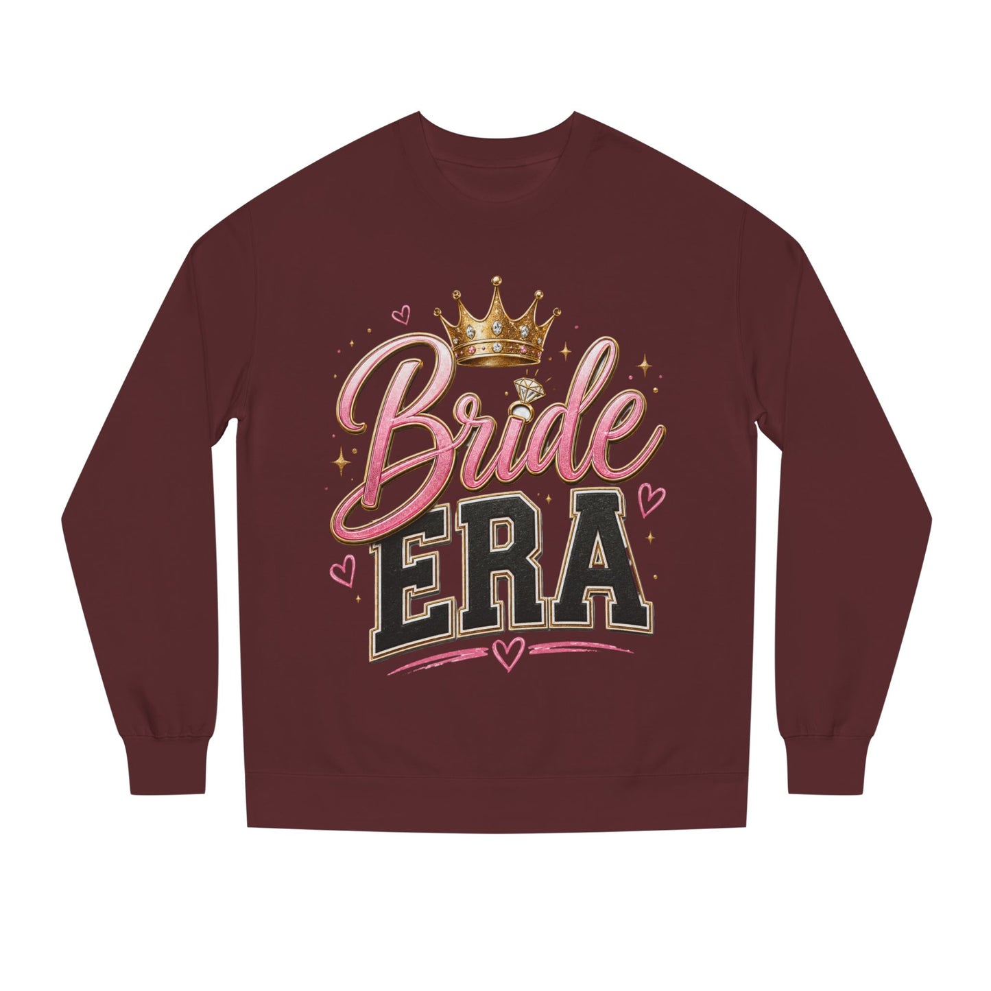 Bride Era Sweatshirt — Bachelorette Crewneck with Crown Graphic