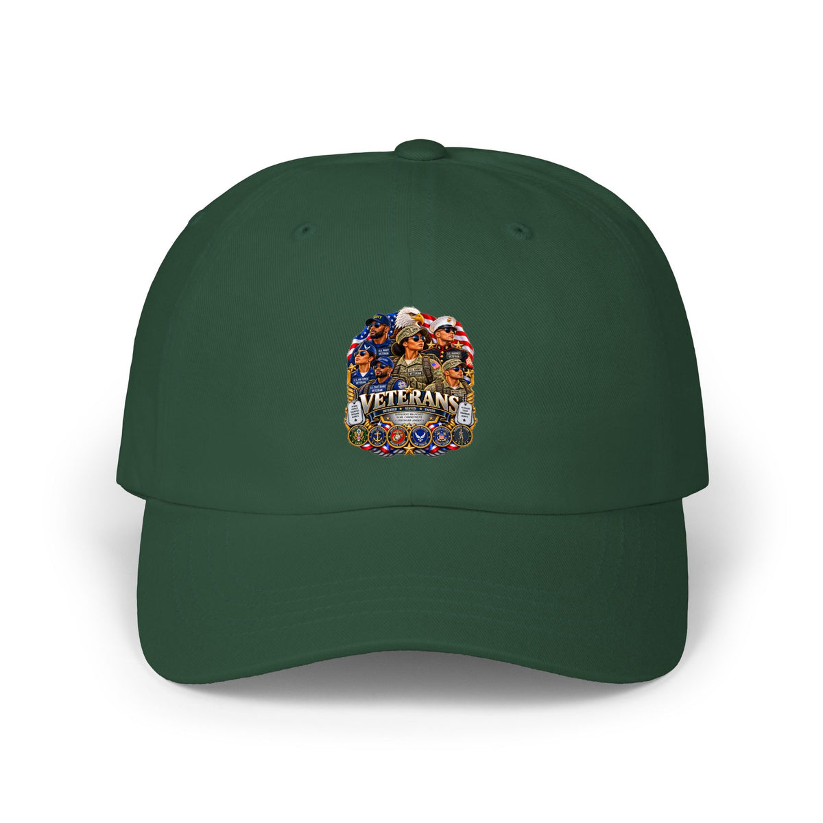 Dad Cap - Vintage Floral 'Wilderness' Patch Baseball Hat