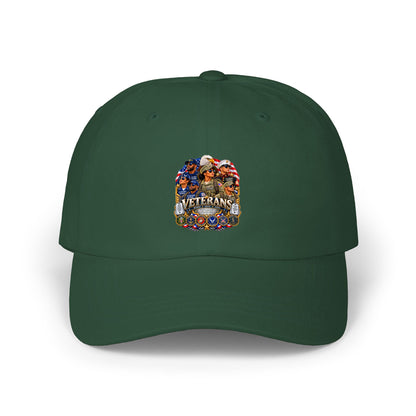 Dad Cap - Vintage Floral 'Wilderness' Patch Baseball Hat