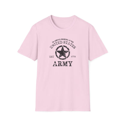In-Service Member of the United States EST 1775 Army T-Shirt