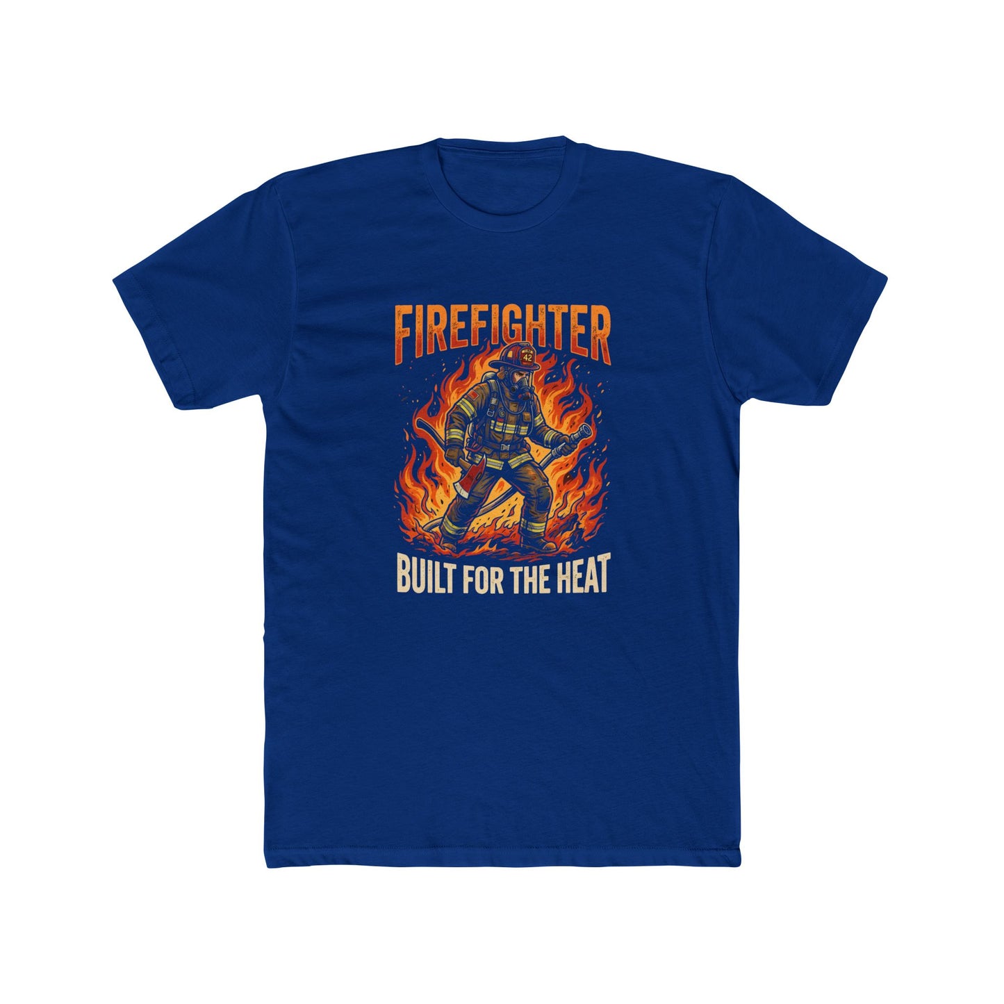 Firefighter T-Shirt – Built for the Heat Graphic Tee