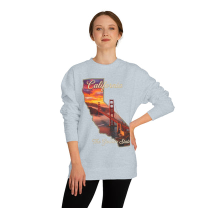 California Golden State Sweatshirt — Golden Gate Sunset Crew