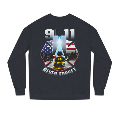 9/11 Never Forget Firefighter Tribute Sweatshirt