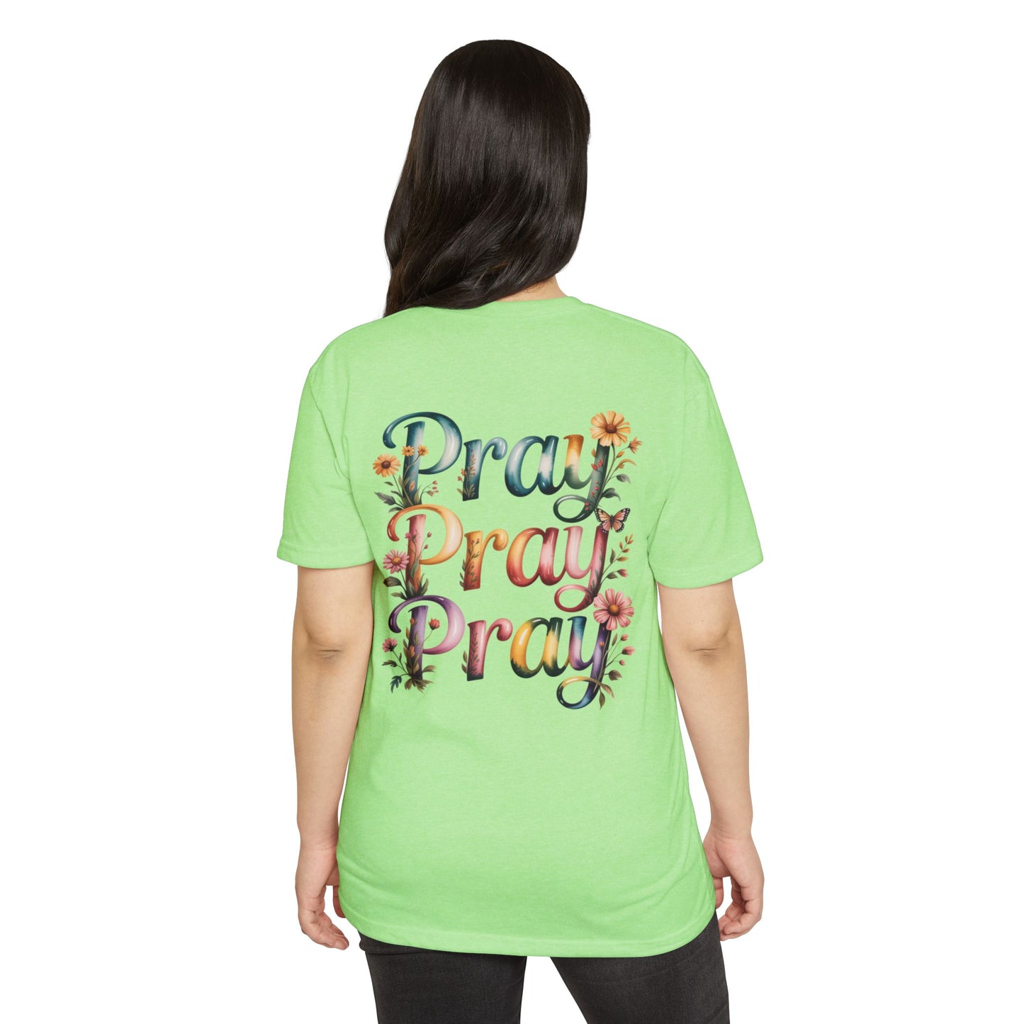 Pray Pray Pray Floral T-Shirt