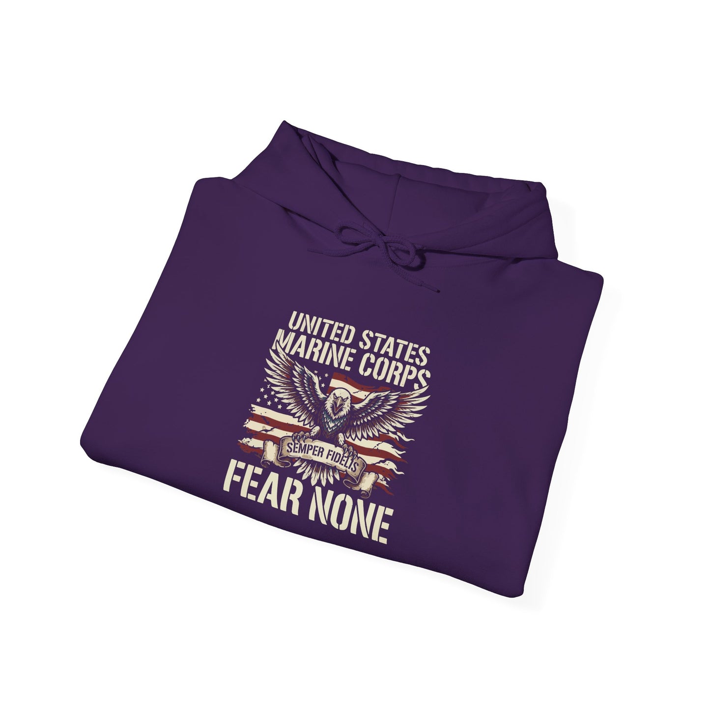 United States Marine Corps Fear None Hoodie